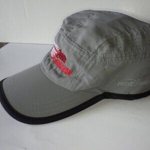 Marvel Disney Super Heroes Avengers Half Marathon Cap Hat Adjustable Strap Green